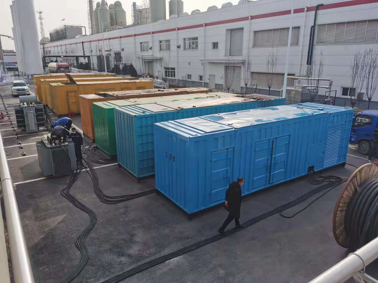 长垣出租发电机-柴油发电机组三相采用什么接法